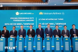 Party chief attends launch of Vietnam Airlines’ HCM City – Bali direct route