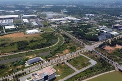 A corner of Hoa Lac Hi-Tech Park (Photo: VNA)