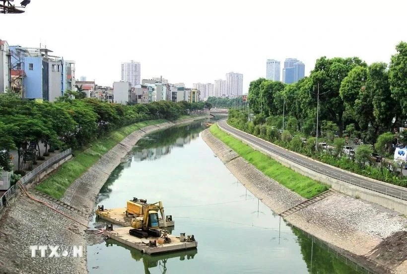 To Lich River (Photo: VNA)