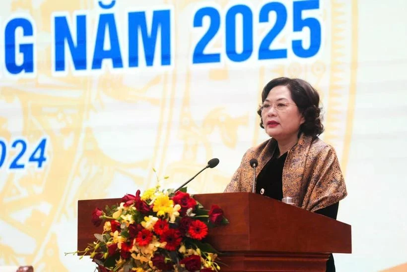 State Bank of Vietnam Governor Nguyen Thi Hong (Photo: VietnamPlus)