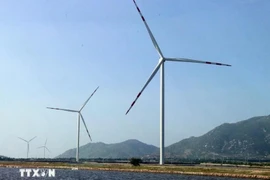 A wind power project in Vietnam (Photo: VNA)