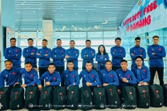 Vietnam's beach soccer team (Photo: VFF)