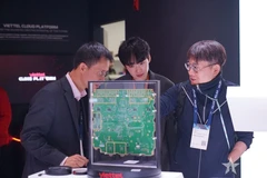 A Viettel product showcased at the Mobile World Congress 2025. (Photo: qdnd.vn)