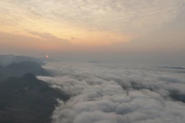 Cloud hunting on the Moc Chau Plateau 