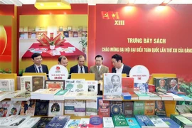 Books, newspapers on showcase to mark Party Congress