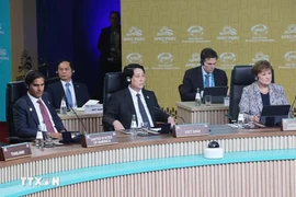 State President Luong Cuong at the 31st APEC Economic Leaders' Meeting in Peru. (Photo: VNA)