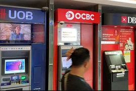 A row of ATMs in Singapore. (Photo: channelnewsasia.com)