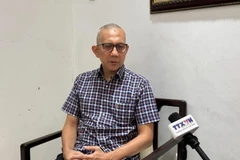 Beni Sukadis, Senior Researcher at the Jakarta-based Indonesia Institute for Defence and Strategic Studies in an interview with the Vietnam News Agency (Photo: VNA)