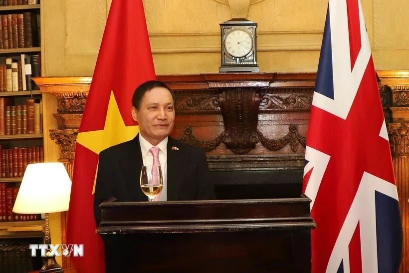 Vietnamese Ambassador to the UK Do Minh Hung. (Photo: VNA)