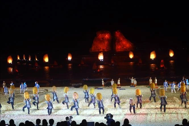 A performance at Ha Long Carnaval 2024 (Photo: VNA)