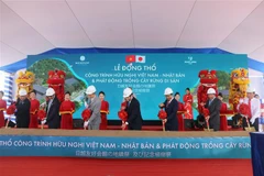 Construction of Vietnam-Japan friendship house begins in Long An